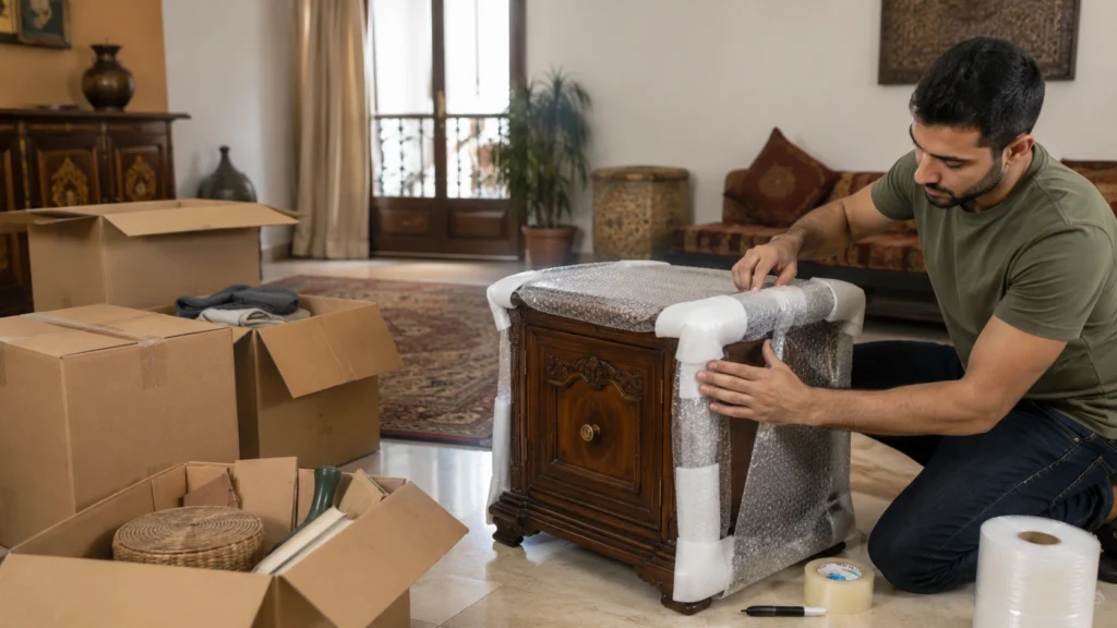 حماية الأثاث الحساس أثناء النقل بدون المبالغة في التكلفة